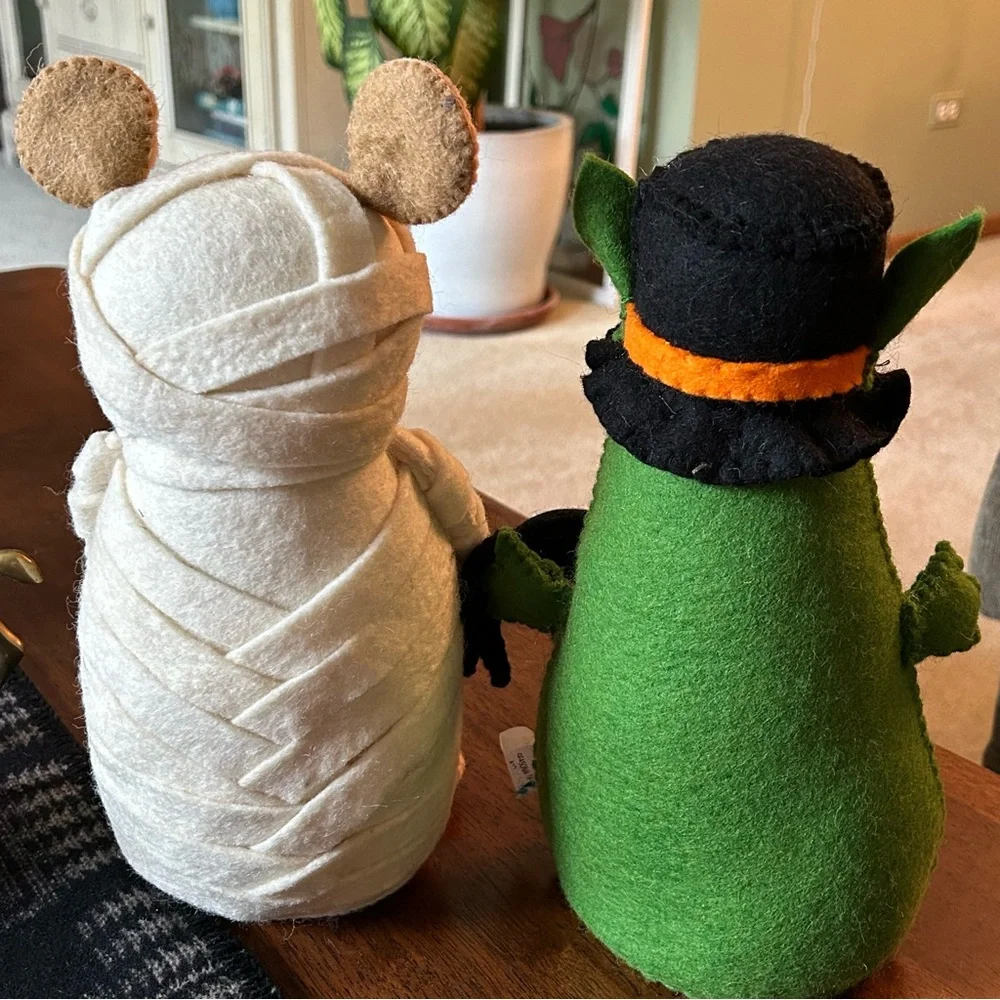 Vintage Novogratz Halloween Felt Monsters